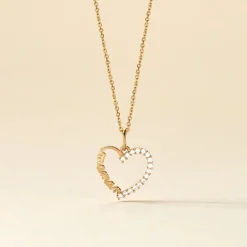 Marc Orian Bijoux Zirconium|Idées Cadeaux Femme > Pendentif Chiela Or Jaune Oxyde De Zirconium