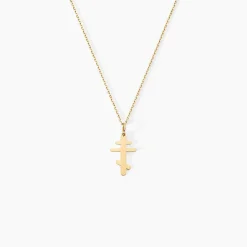 Pendentif Cobeia Orthodoxe Or Jaune