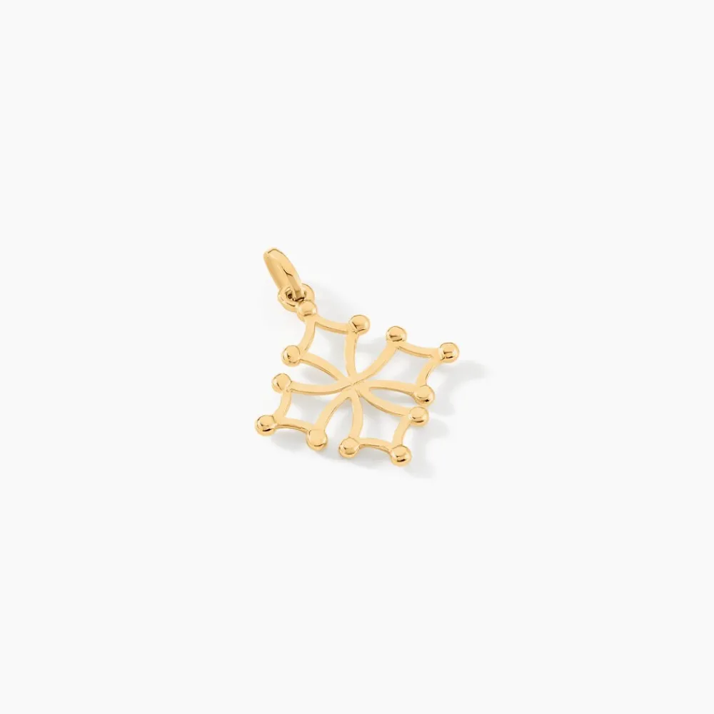 Marc Orian Pendentifs|Bijoux Homme > Pendentif Dajo Croix Occitane Or Jaune
