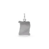 Pendentif Djaida Argent Blanc