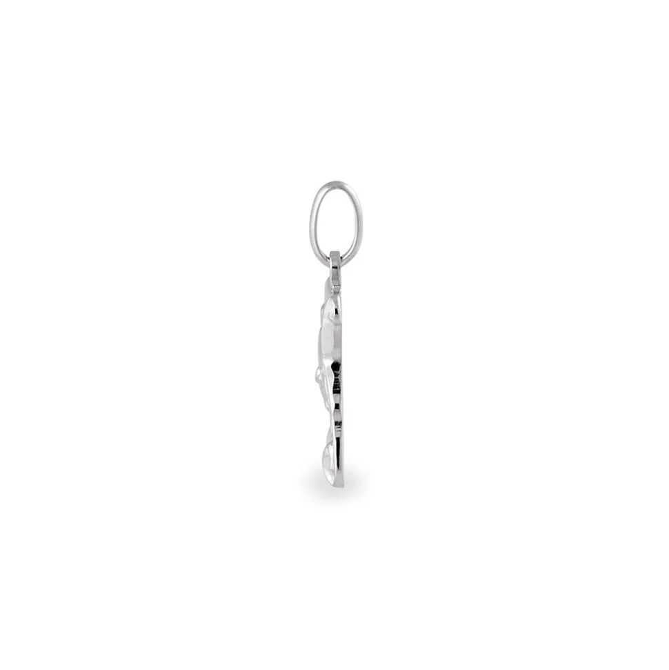 Pendentif Djaida Argent Blanc