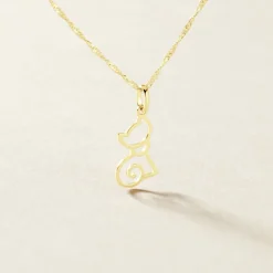 Marc Orian Pendentifs|Bijoux Homme > Pendentif Egee Chat Or Jaune