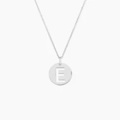 Pendentif Elio E Argent Blanc