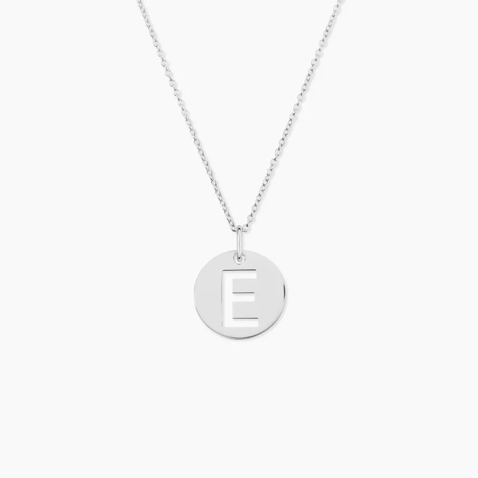 Pendentif Elio E Argent Blanc