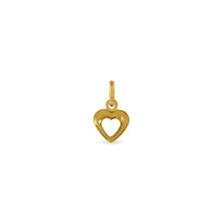 Pendentif Eudocie Coeur Bombe Or Jaune
