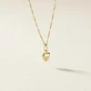 Marc Orian Pendentifs|Bijoux Homme > Pendentif Eudocie Coeur Lisse Or Jaune