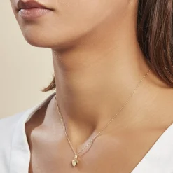 Marc Orian Pendentifs|Bijoux Homme > Pendentif Eudocie Coeur Lisse Or Jaune
