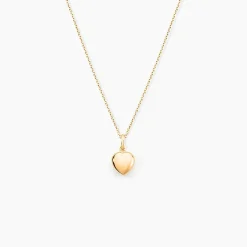 Marc Orian Pendentifs|Bijoux Homme > Pendentif Eudocie Coeur Lisse Or Jaune