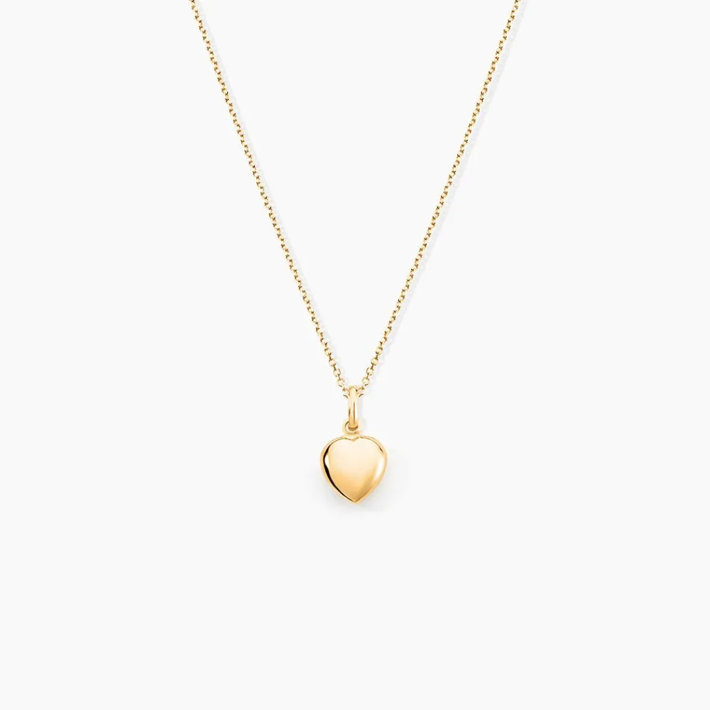 Marc Orian Pendentifs|Bijoux Homme > Pendentif Eudocie Coeur Lisse Or Jaune