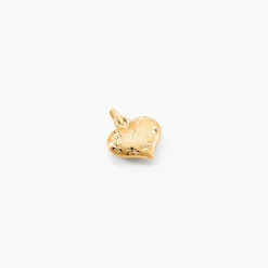 Marc Orian Pendentifs|Pendentifs > Pendentif Eudocie Coeur Mat Et Brillant Or Jaune