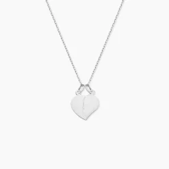 Pendentif Eudocie Or Blanc