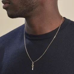 Marc Orian Pendentifs|Bijoux Homme > Pendentif Fatilia Clef Coeur Or Jaune