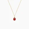 Marc Orian Pendentifs|Bijoux Enfant > Pendentif Fedelina Coccinelle Or Jaune