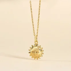 Marc Orian Pendentifs|Pendentifs > Pendentif Finlay Soleil Or Jaune