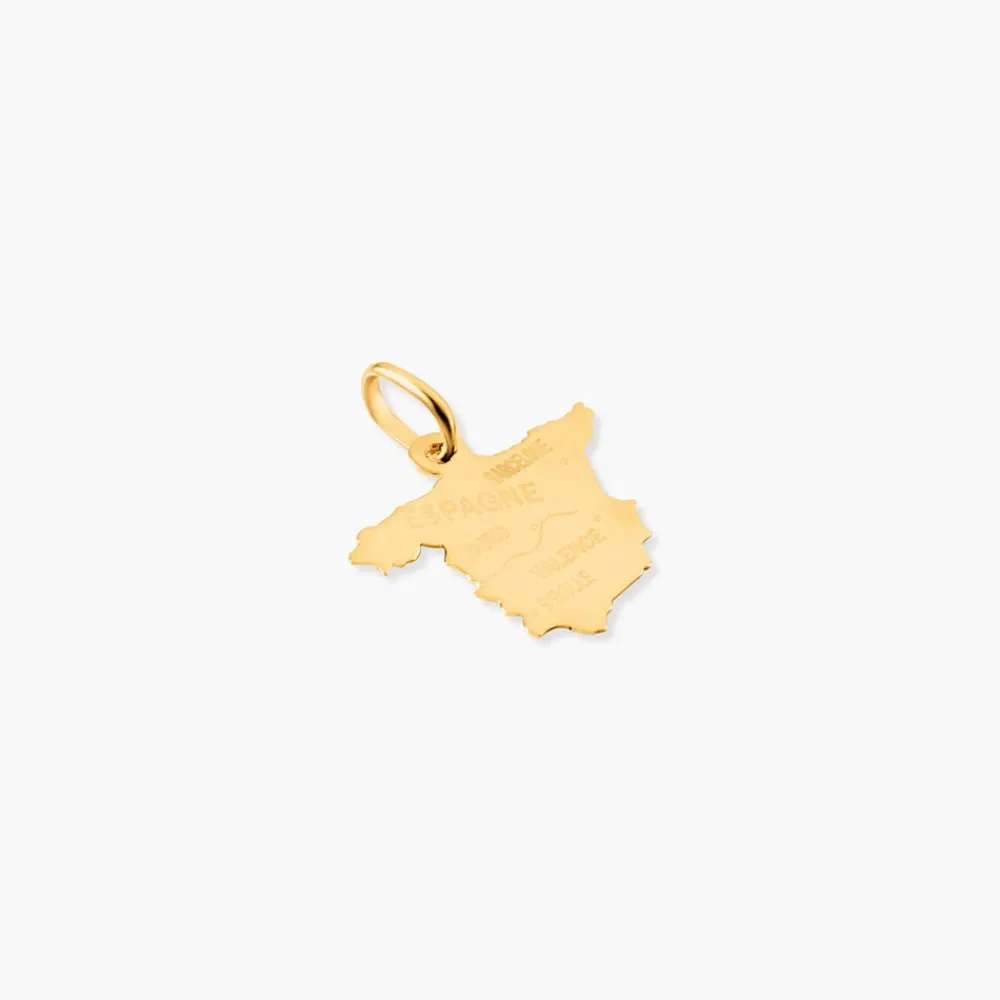 Marc Orian Pendentifs|Pendentifs Personnalisés > Pendentif Gaietana Espagne Or Jaune