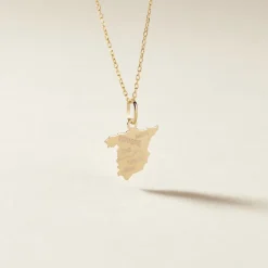 Marc Orian Pendentifs|Pendentifs Personnalisés > Pendentif Gaietana Espagne Or Jaune