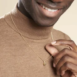 Marc Orian Pendentifs|Idées Cadeaux Homme > Pendentif Germina Sport Foot Or Jaune