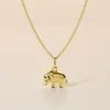 Marc Orian Pendentifs|Bijoux Homme > Pendentif Gernot Elephant Or Jaune