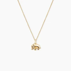 Marc Orian Pendentifs|Bijoux Homme > Pendentif Gernot Elephant Or Jaune