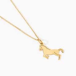Marc Orian Pendentifs|Bijoux Homme > Pendentif Gilberto Cheval Or Jaune