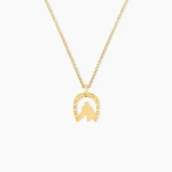 Marc Orian Pendentifs|Pendentifs > Pendentif Hadia Fer A Cheval Or Jaune
