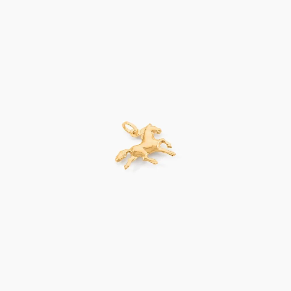 Marc Orian Pendentifs|Bijoux Homme > Pendentif Hagan Cheval Or Jaune