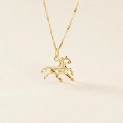 Marc Orian Pendentifs|Bijoux Homme > Pendentif Hagan Cheval Or Jaune