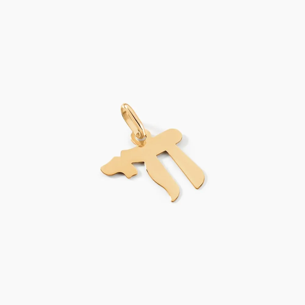 Marc Orian Pendentifs|Bijoux Homme > Pendentif Hai Or Jaune