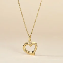 Marc Orian Pendentifs|Pendentifs > Pendentif Haiza Coeur Bombe Or Jaune