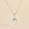 Marc Orian Pendentifs|Bijoux Homme > Pendentif Haizia Dauphin Or Blanc