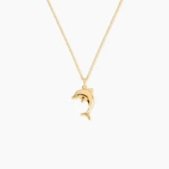 Marc Orian Pendentifs|Bijoux Homme > Pendentif Haizia Dauphin Or Jaune