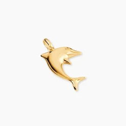 Marc Orian Pendentifs|Bijoux Homme > Pendentif Haizia Dauphin Or Jaune