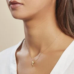 Marc Orian Pendentifs|Bijoux Homme > Pendentif Haizia Dauphin Or Jaune