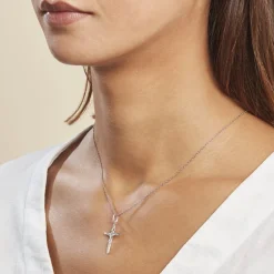 Marc Orian Pendentifs|Bijoux Homme > Pendentif Haley Croix Or Blanc