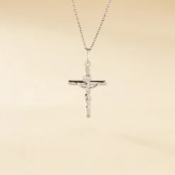 Marc Orian Pendentifs|Bijoux Homme > Pendentif Haley Croix Or Blanc