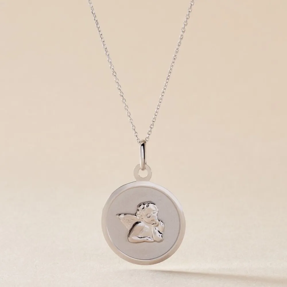 Marc Orian Pendentifs|Pendentifs Personnalisés > Pendentif Hannae Or Blanc