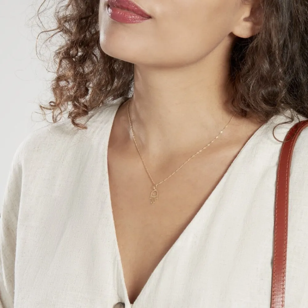 Marc Orian Pendentifs|Pendentifs > Pendentif Hectorienne Fatim Or Jaune