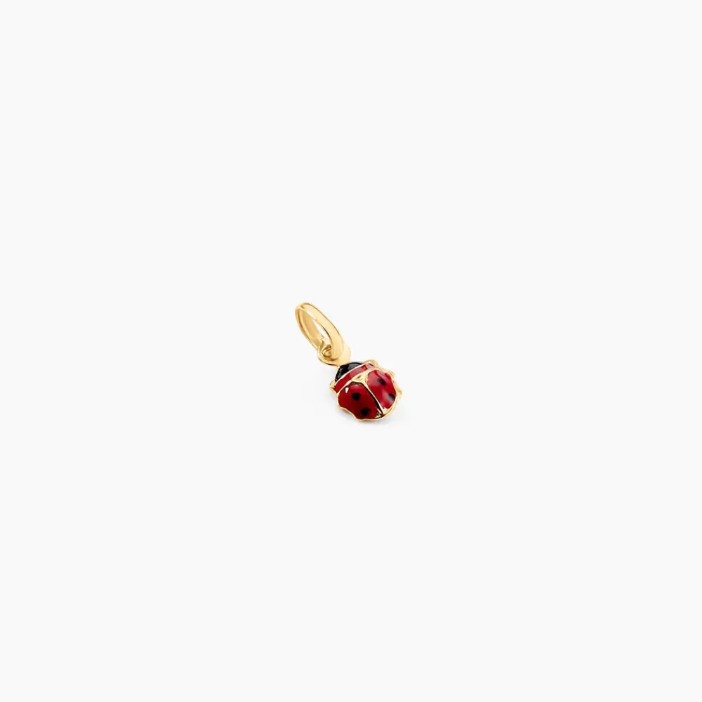 Marc Orian Pendentifs|Bijoux Enfant > Pendentif Helidie Coccinelle Or Jaune