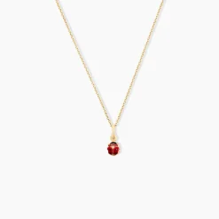 Marc Orian Pendentifs|Bijoux Enfant > Pendentif Helidie Coccinelle Or Jaune