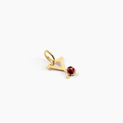 Marc Orian Pendentifs|Bijoux Enfant > Pendentif Helidie Coccinelle Lettre Or Jaune