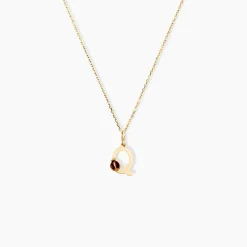 Marc Orian Pendentifs|Bijoux Enfant > Pendentif Helidie Coccinelle Lettre Or Jaune