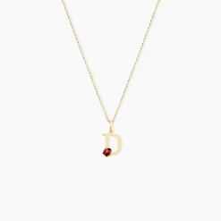 Marc Orian Pendentifs|Bijoux Enfant > Pendentif Helidie Coccinelle Lettre Or Jaune