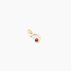 Marc Orian Pendentifs|Bijoux Enfant > Pendentif Helidie Coccinelle Lettre Or Jaune