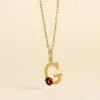 Pendentif Helidie Coccinelle Lettre Or Jaune