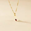 Pendentif Helidie Coccinelle Lettre Or Jaune