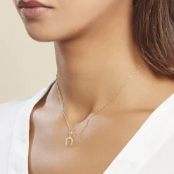 Marc Orian Pendentifs|Bijoux Homme > Pendentif Hillary Fer A Cheval Or Jaune