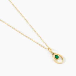 Marc Orian Bijoux Émeraude|Pendentifs > Pendentif Innocenzo Or Jaune Emeraude