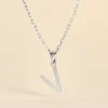 Marc Orian Pendentifs|Bijoux Homme > Pendentif Ionia Lettre Or Blanc