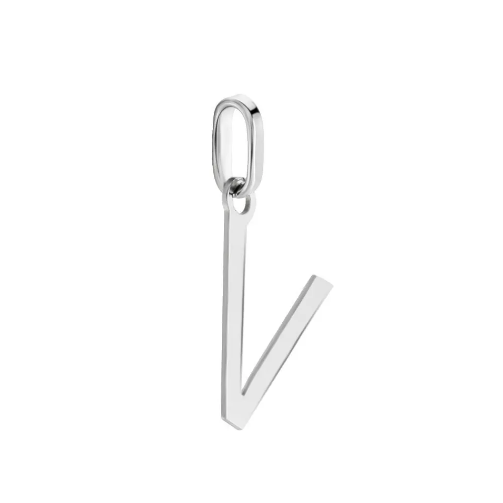 Marc Orian Pendentifs|Bijoux Homme > Pendentif Ionia Lettre Or Blanc