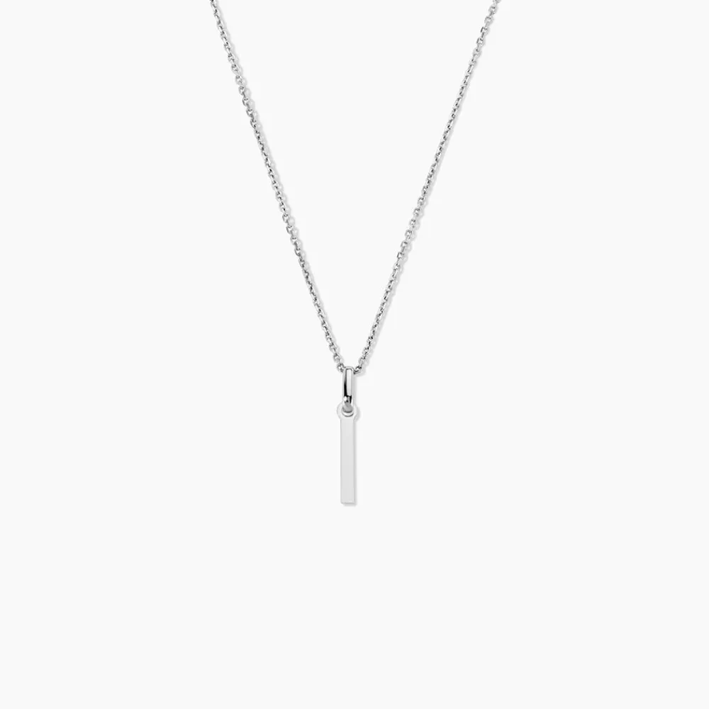 Marc Orian Pendentifs|Bijoux Homme > Pendentif Ionia Lettre Or Blanc